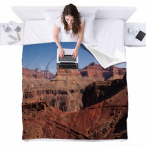 Cliffs Of The Grand Canyon Blankets 72424670