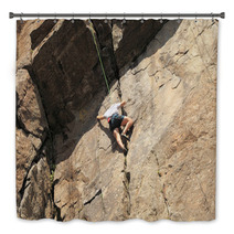 Climbing A Rock Bath Decor 67981453