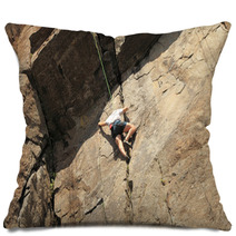 Climbing A Rock Pillows 67981453