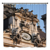 Clock At The Town Hall Of Paris Hotel De Ville Bath Decor 51226646