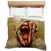 Close Up Of A Zombie Bedding 236000630