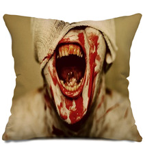 Close Up Of A Zombie Pillows 236000630