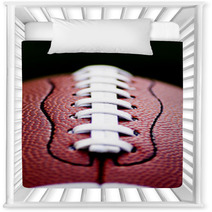 Close Up Of An American Football Nursery Decor 45445344