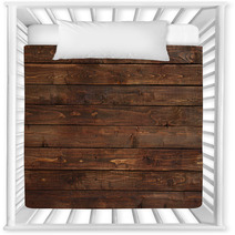 Close Up Of Wall Made Of Wooden Planks Nursery Decor 52327231