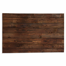 Close Up Of Wall Made Of Wooden Planks Rugs 52327231