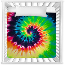 Close Up Shot Of Colorful Tie Dye Fabric Texture Background Nursery Decor 67609859