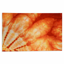 Close Up Shot Of Tie Dye Fabric Texture Background Rugs 67616921