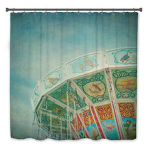 Closeup Of A Colorful Carousel With Textured Editing Bath Decor 44253668