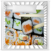 Closeup Of Maki Sushi Nursery Decor 68437710