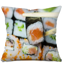 Closeup Of Maki Sushi Pillows 68437710