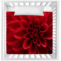 Closeup On Red Dahlia Flower Nursery Decor 51400953