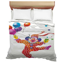 Clown, Buffoon, Illustration Bedding 4673709