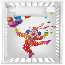 Clown, Buffoon, Illustration Nursery Decor 4673709