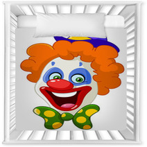 Clown Face Nursery Decor 52395089