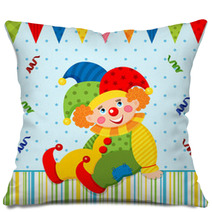 Clown Joker Vector Pillows 49721152