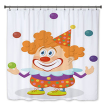 Clown Juggling Balls Bath Decor 64716304