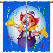 Clown Window Curtains 67388392