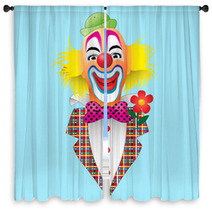 Clown Window Curtains 8415203