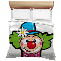 Clown With Flowers Bedding 7150285