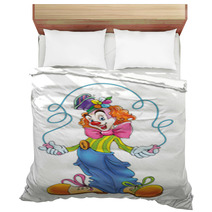 Clown With Skipping Rope Bedding 55457233