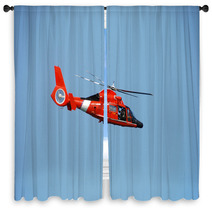 Coast Guard Helicopter Window Curtains 3340741