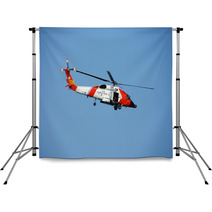 Coast Guard Rescue Helicopter Backdrops 3975169