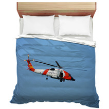 Coast Guard Rescue Helicopter Bedding 3975169