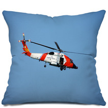 Coast Guard Rescue Helicopter Pillows 3975169