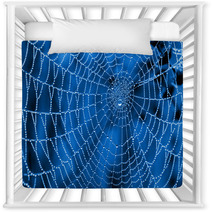 Cobweb With Dew Drops Nursery Decor 47344099
