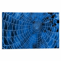 Cobweb With Dew Drops Rugs 47344099