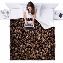 Coffee Beans Blankets 53780294