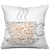 Coffee Time - Tag Cloud Pillows 82979411