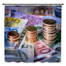 Coins Chart On Euro Banknotes?? Bath Decor 57109610