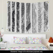 Collection Bicycle Tire Tracks Wall Art 70887344