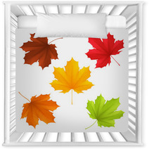 Collection Of Color Autumn Leaves Nursery Decor 67576274