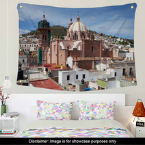 Colonial City Zacatecas, Mexico Wall Art 58375857