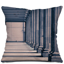 Colonnade Of Ancient Columns Pillows 66935792