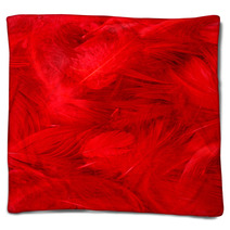 Color Feathers Blankets 66271885