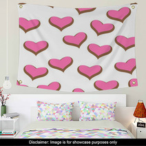 Color Hearts Wall Art 71093405