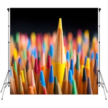 Color Pencils, Standing Out From The Crowd Backdrops 20821467