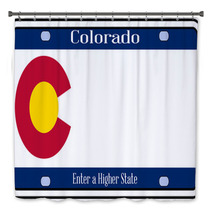 Colorado State License Plate Bath Decor 75063007