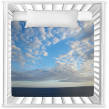 Colored Clouds Over The Ocean Nursery Decor 65748193