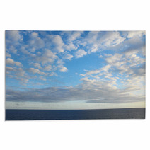Colored Clouds Over The Ocean Rugs 65748193