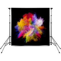 Colored Dust Backdrops 58649386