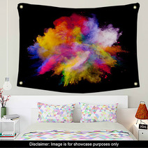 Colored Dust Wall Art 58649386