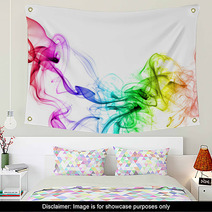 Colored Smoke Wall Art 58243728