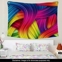 Colorful Abstract Background Wall Art 33439489