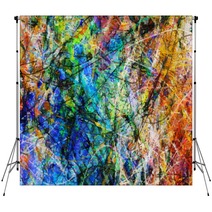Colorful Abstract Painting Backdrops 188271817