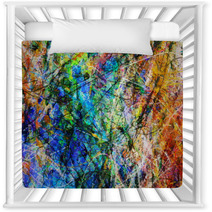 Colorful Abstract Painting Nursery Decor 188271817