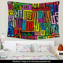Colorful Background Wall Art 70172661